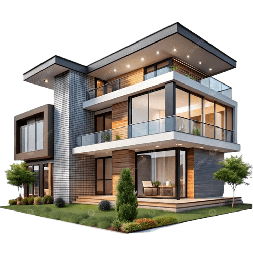 Modern real estate property