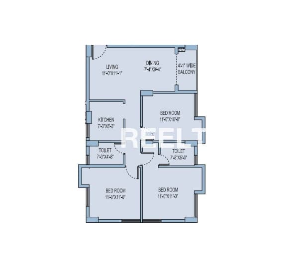 3 Bhk Apartment On Rent In Aayat Residency Gandhinagar